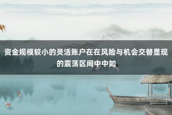 资金规模较小的灵活账户在在风险与机会交替显现的震荡区间中中如